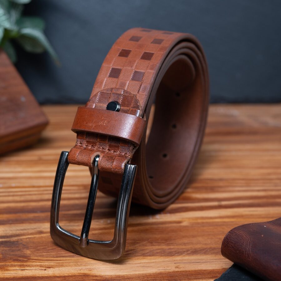 Men's Leather Belts, Vintage Style, Genuine Buckle Trouser Sizes Black Brown Tan Jeans, High Quality Buckle, Gift for Him